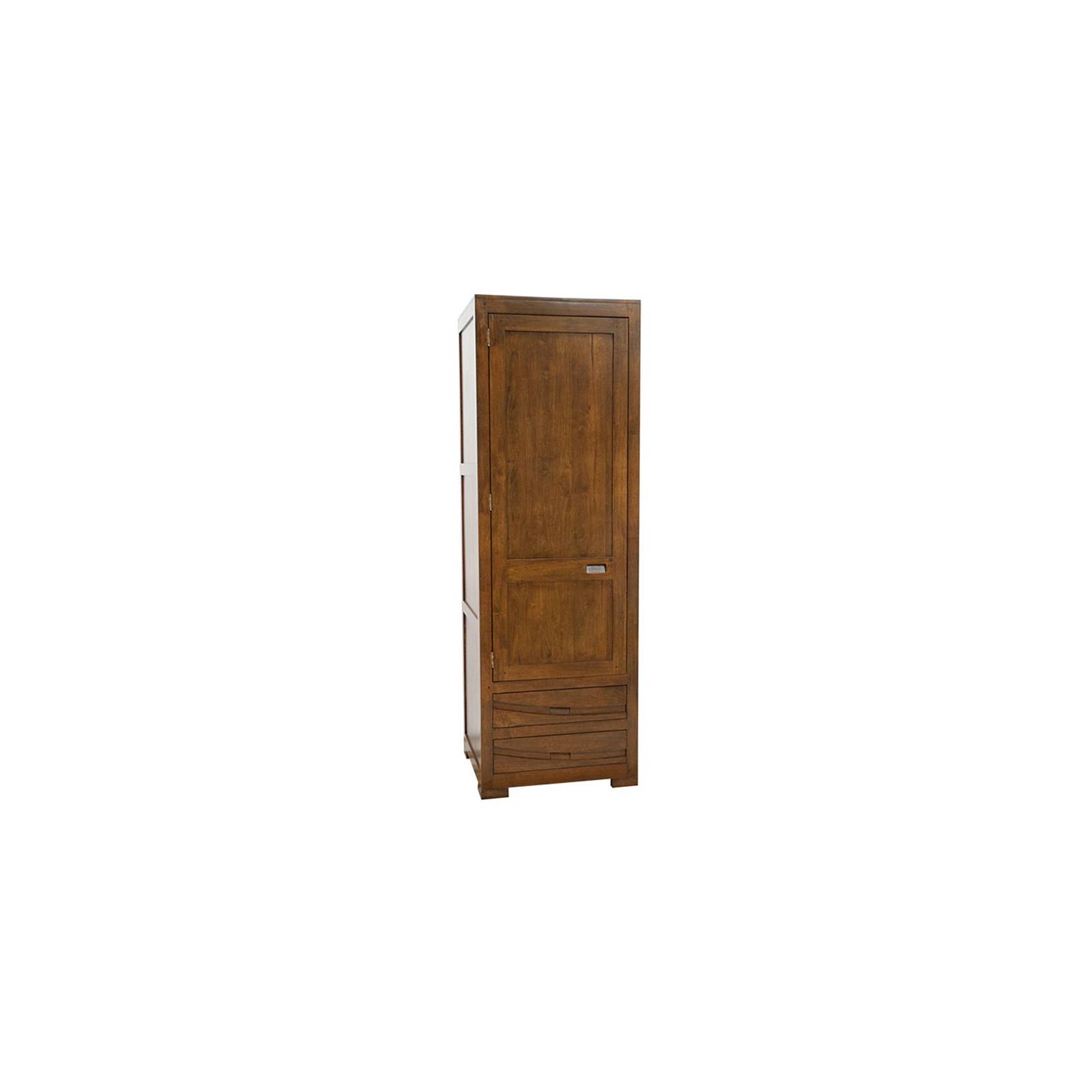 Armoire Penderie Horizon Hévéa - meuble style ethnique