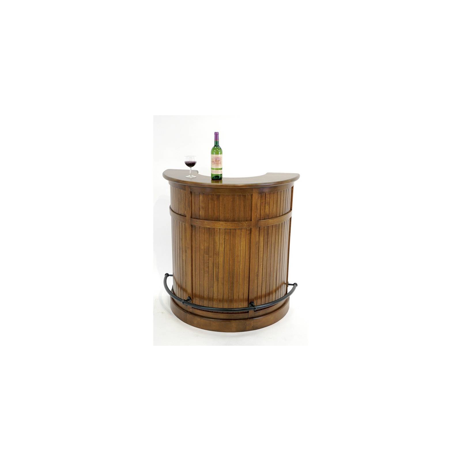 Bar 1/2 Lune Tradition Hévéa - meuble style classique