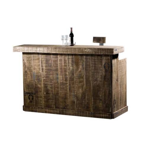 Bar Factory Acacia - meuble style industriel