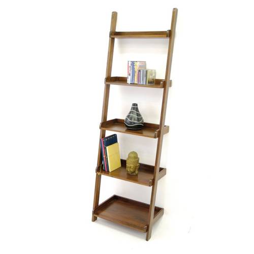 Étagère Murale Echelle Bois Massif Oméga - Contemporain