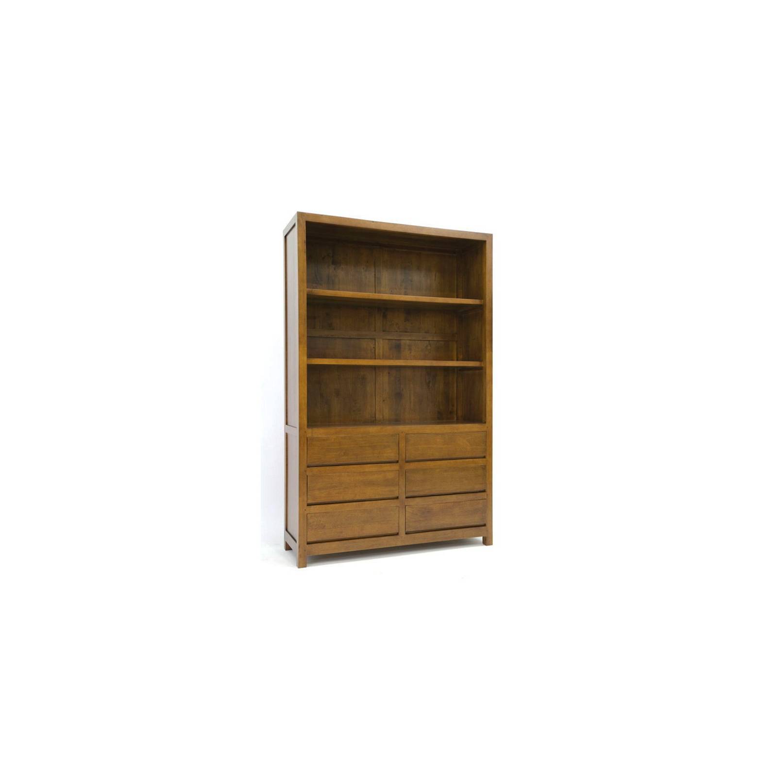 Bibliothèque Fjord Hévéa - meuble déco 