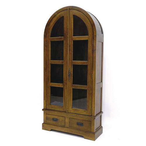 Vitrine Vintage Bois Massif Panama - Classique chic