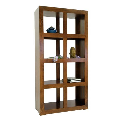 Étagère Meuble Bois Massif Oméga - Contemporain