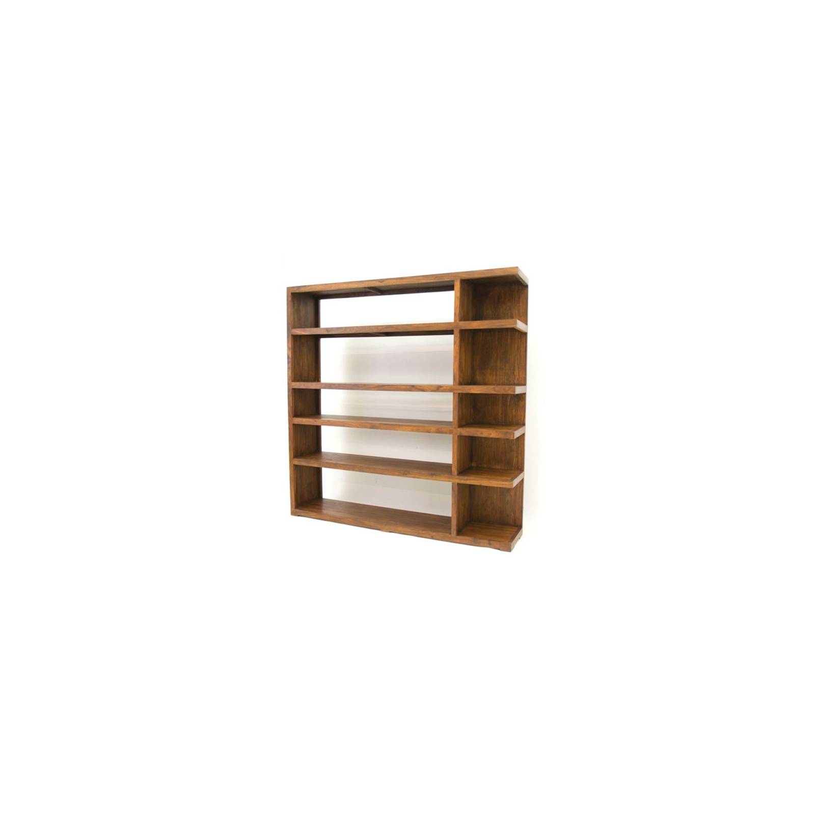Bibliothèque Palissandre Zen - meubles bois exotique