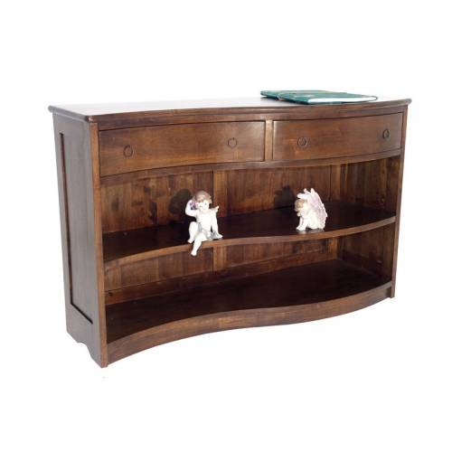 Console Bibus Vague Bois Massif Océania - Exotique