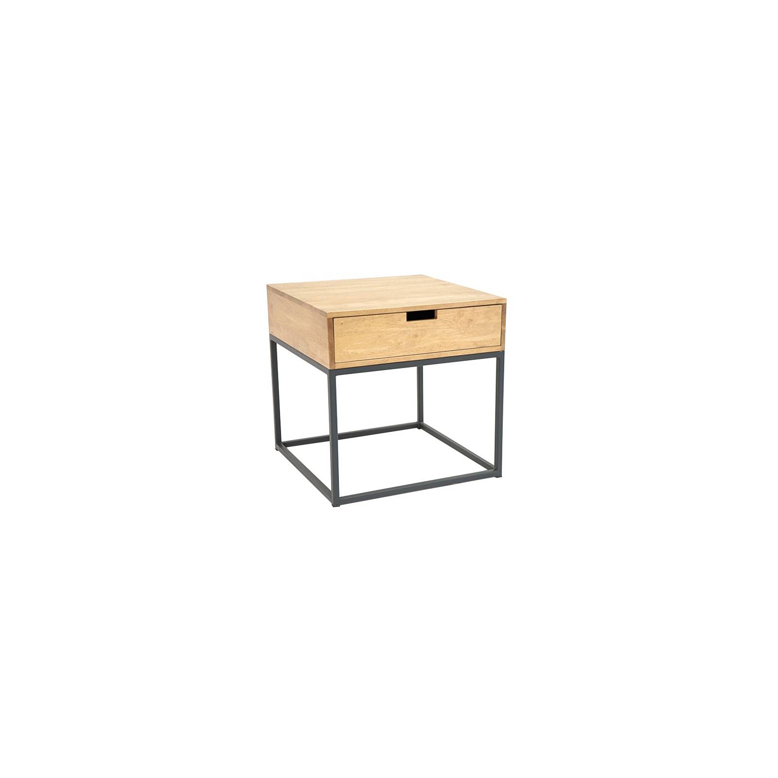 Bout De Canapé Berlin Hévéa - meuble bois exotique