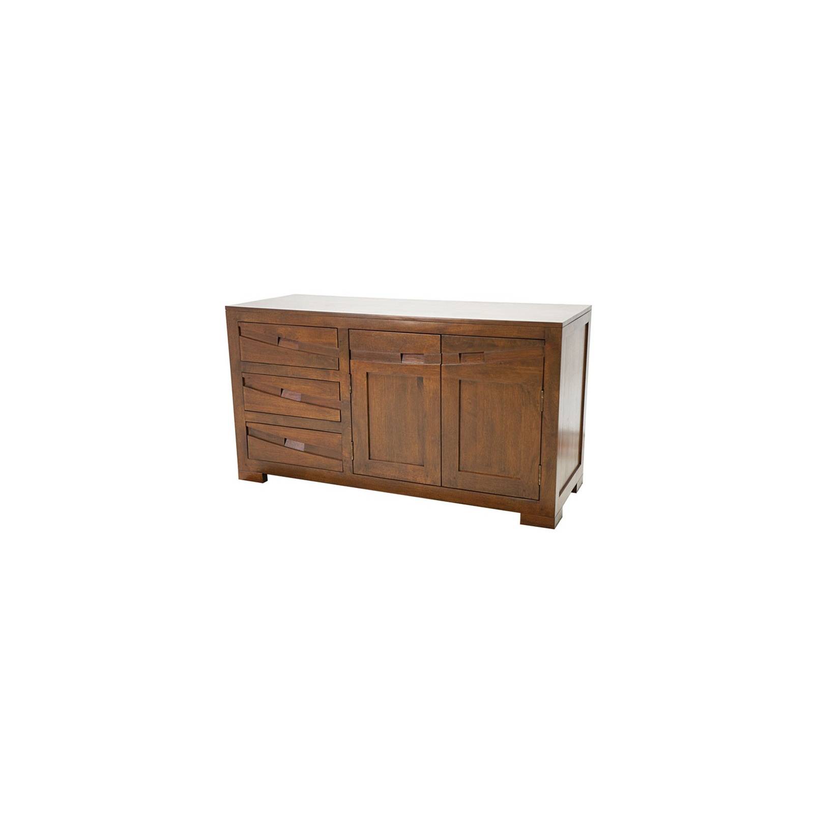 Buffet Bas Modèle Médium Horizon Hévéa - meuble style ethnique