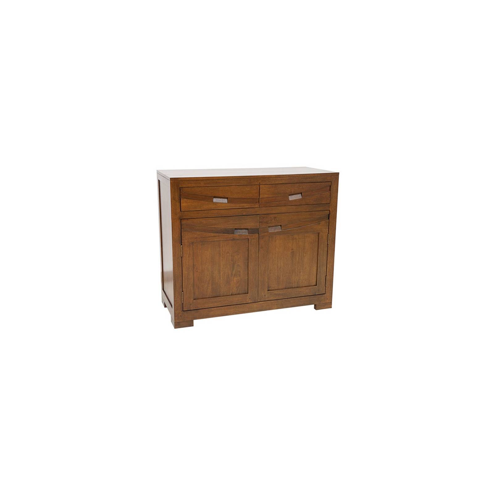 Buffet Bas Petit Modèle Horizon Hévéa - meuble style ethnique