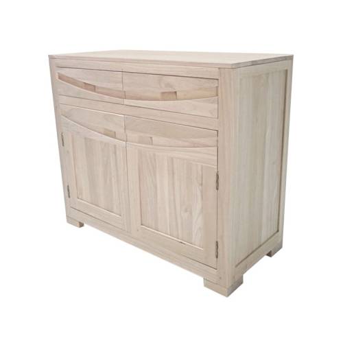 Petit Buffet Bois Massif Horizon - Exotique