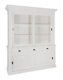 Buffet Deux Corps Multi-Rangements Victoria Pin Massif - meuble shabby chic