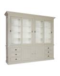 Buffet Deux Corps Grand Modèle Tradition Victoria Pin Massif - meuble shabby chic