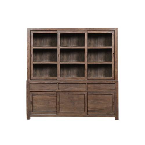 Buffet Vaisselier Tara Grisée Acacia - Exotique