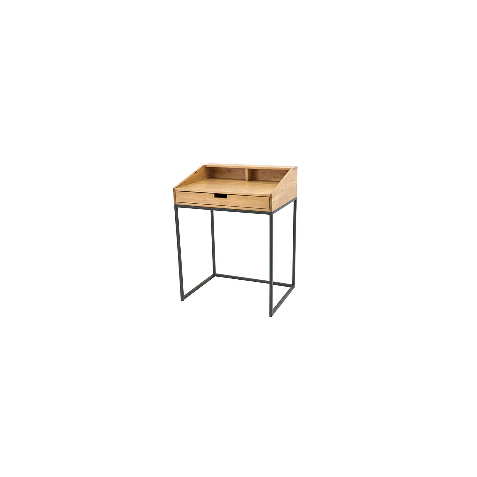 Bureau Berlin Hévéa - meuble bois exotique