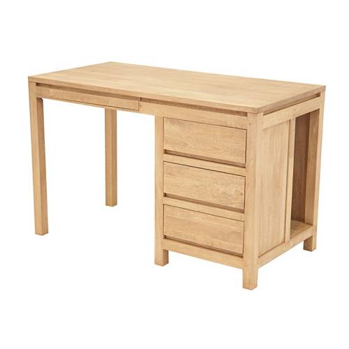 Bureau Avec Tiroir Bois Massif Fjord - Contemporain