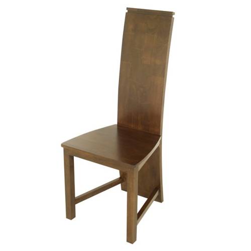 Chaise Bois Exotique - Hévéa Montréal - Contemporain
