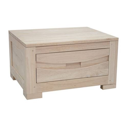 Chevet Bas Bois Massif Horizon - Exotique