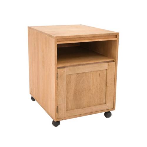 Caisson de Bureau 1 Porte Bois Massif Fjord - Contemporain