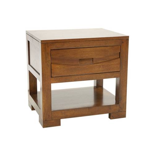 Chevet de Lit Design Bois Massif Horizon - Exotique