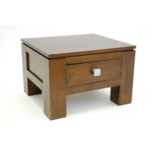 Table de Chevet en Bois Massif Oméga - Contemporain