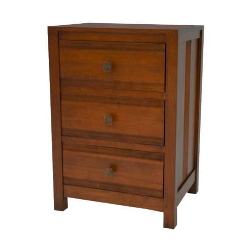 Table de Chevet Bois Massif Siguiri - Exotique