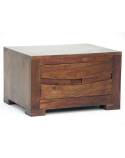 Chevet Soleil Levant Palissandre - achat meubles bois exotique