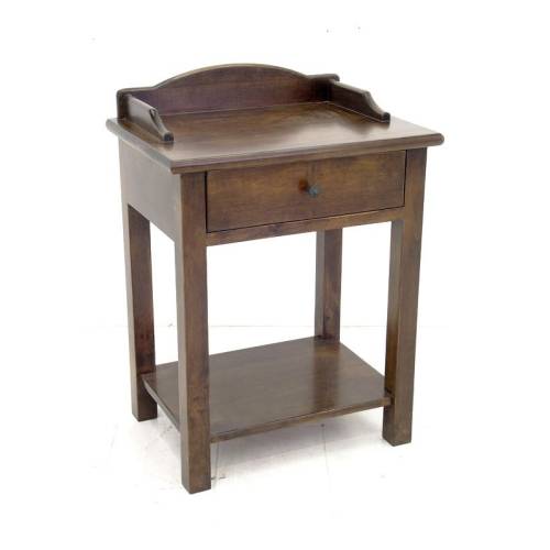 Table de Chevet Vintage Bois Massif Tradition - Classique chic
