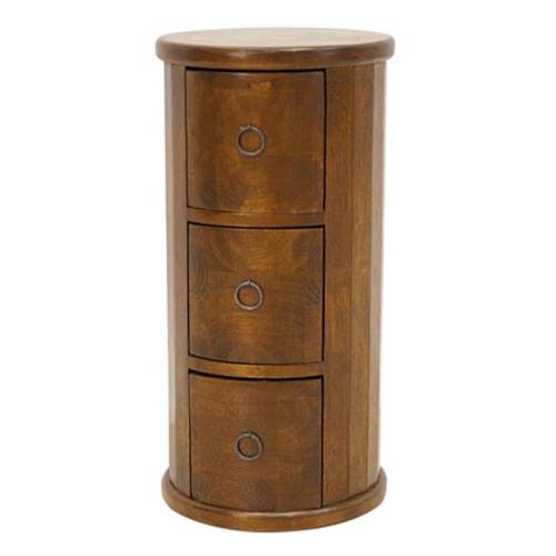 Colonne CD/DVD Bois Massif Tradition - Classique chic