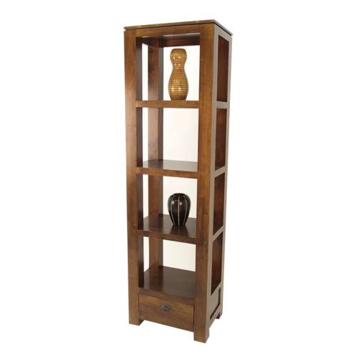 Colonne Étagère Bois Massif Montréal - Contemporain