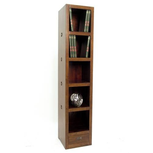 Colonne De Rangement Chambre Bois Massif Tanoa - Exotique