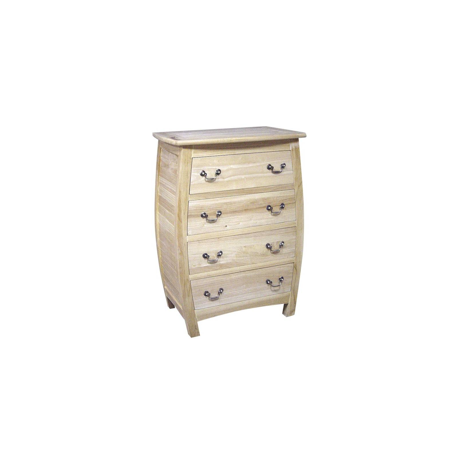 Commode Panama Hévéa - meuble bois massif