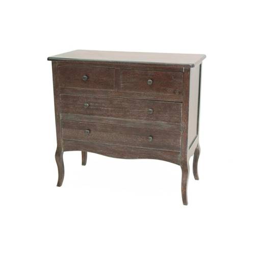 Commode Vintage Bois Massif Romance - Classique chic