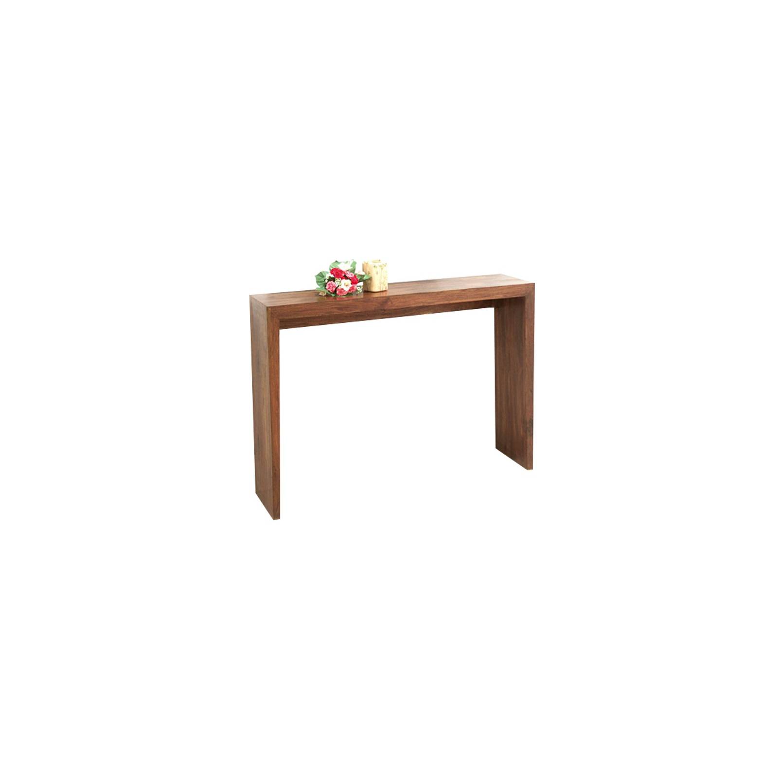 Console Angulaire Zen Palissandre - meubles bois exotique