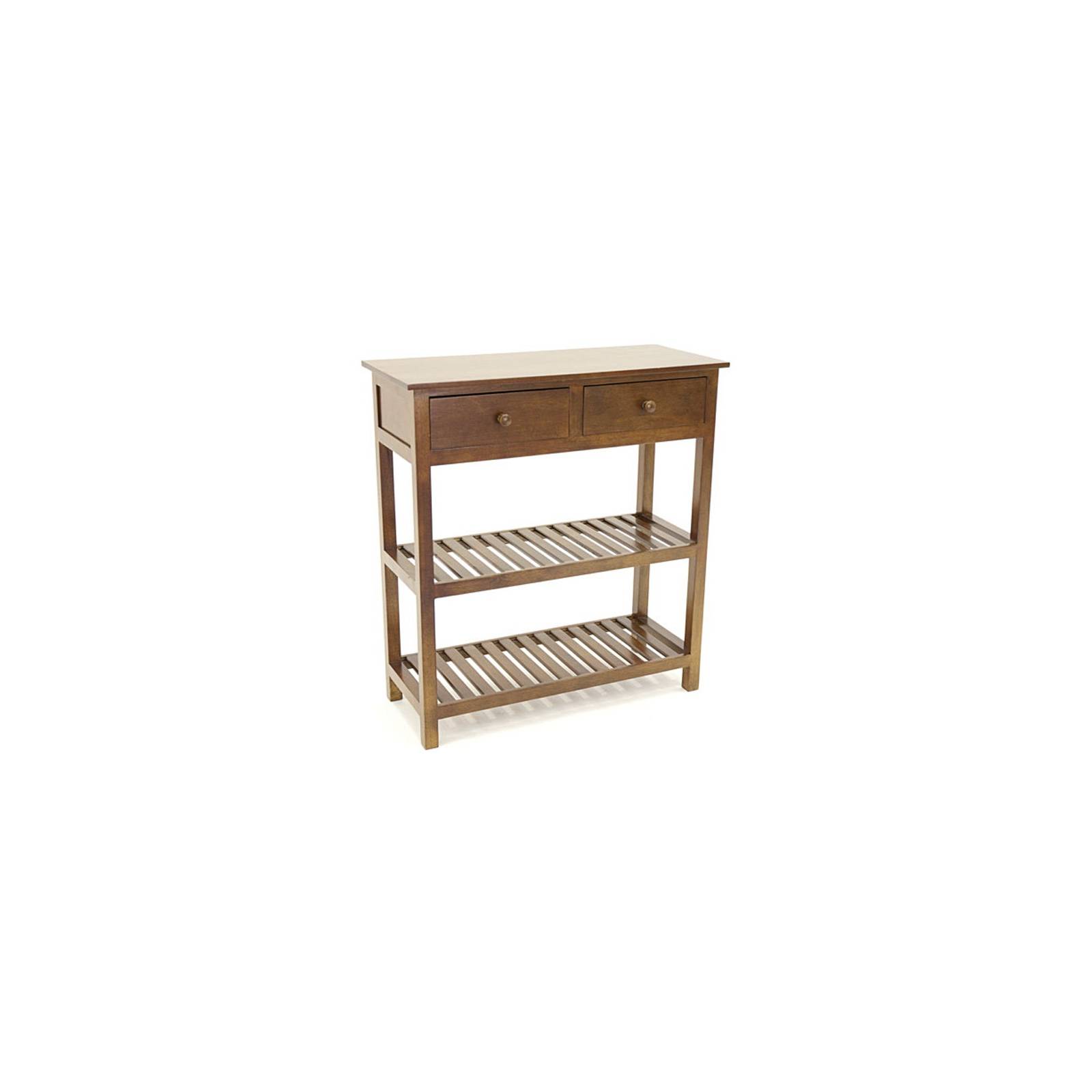 Console Double Plateau Tradition Hévéa - meuble style classique