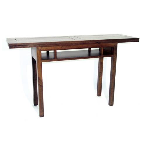 Console Extensible Bois Massif Oméga - Contemporain