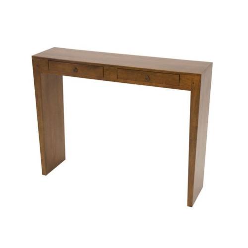 Console Avec Tiroir Bois Massif Fjord - Contemporain