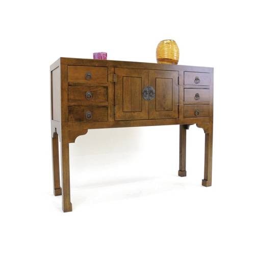 Console Orientale Bois Massif Chine - Exotique
