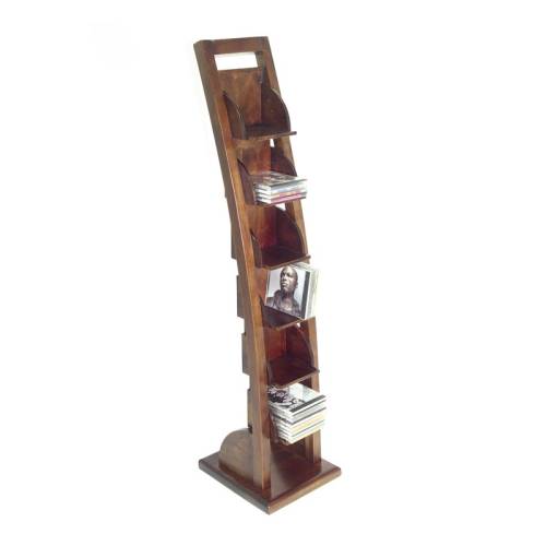Meuble Range CD Bois Massif Chine - Exotique
