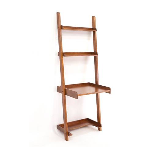 Bureau Etagere Murale Bois Massif Tradition - Classique chic