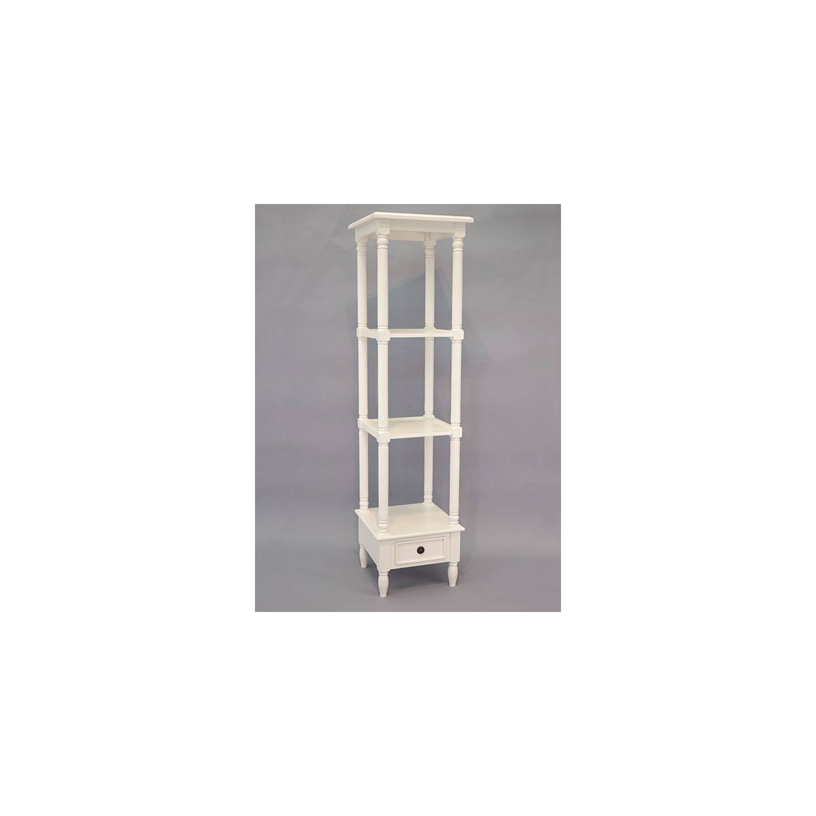 Etagère Colonne Charme Hévéa - meuble style classique