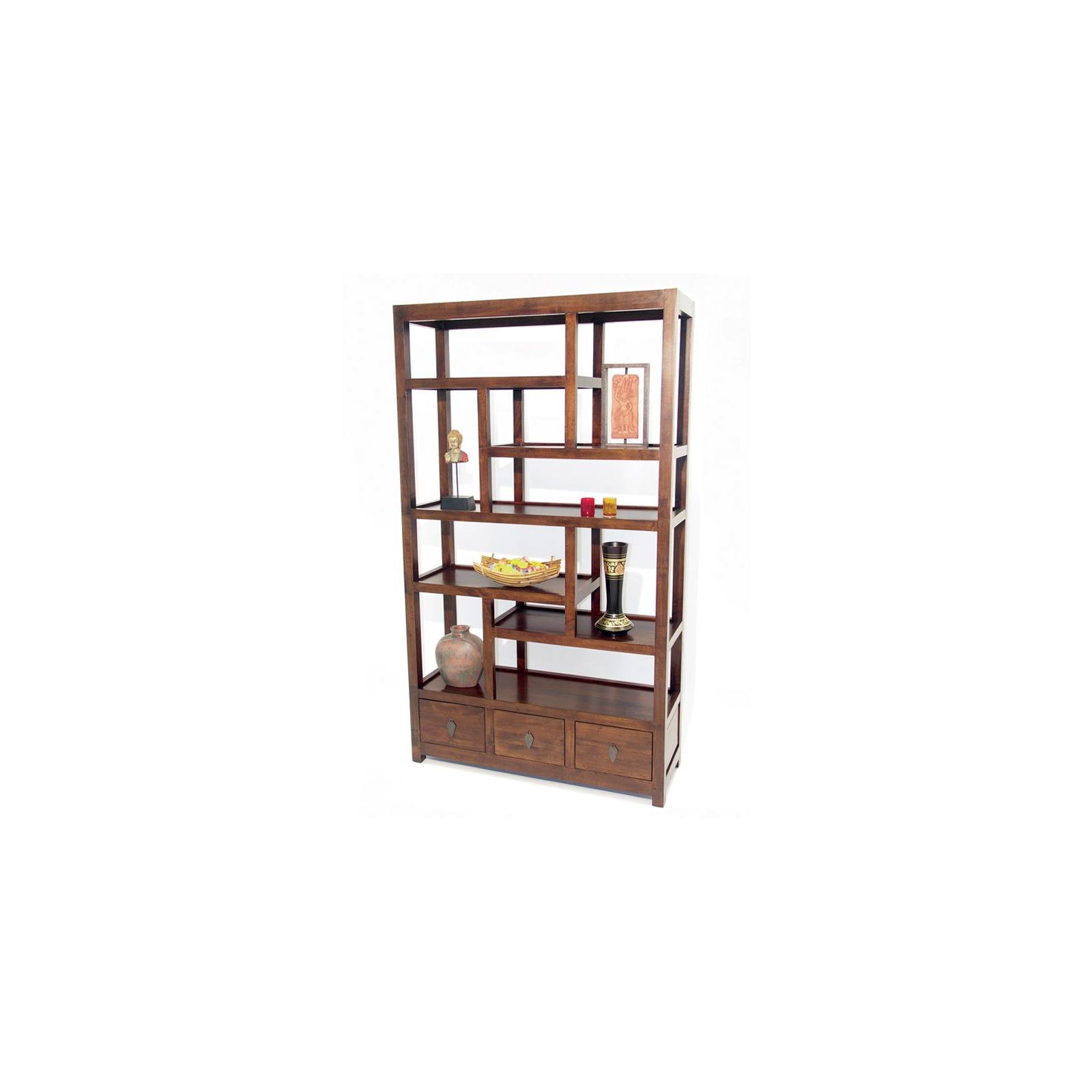 Etagère Déstructurée Omega Hévéa - meuble style design
