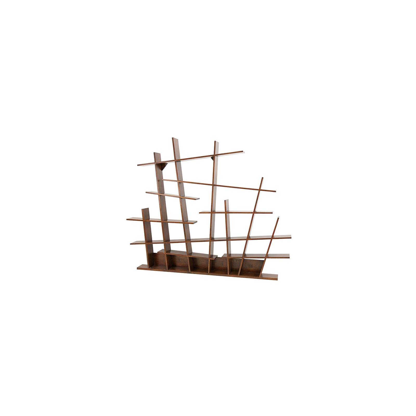 Étagère Destructurée Oméga Hévéa - meuble style design