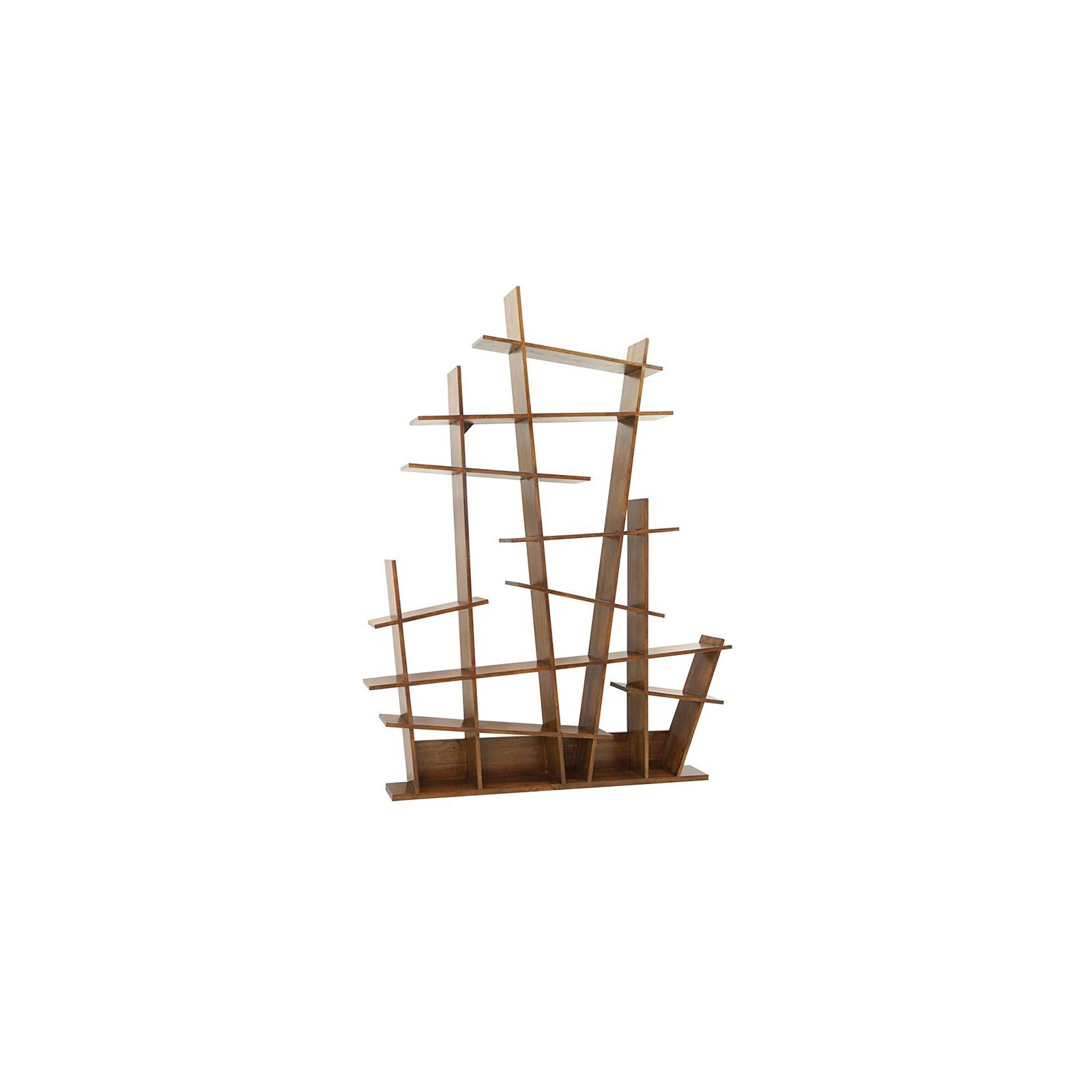 Étagère Destructurée Oméga Hévéa - meuble style design