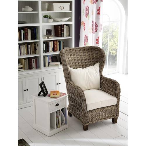 Fauteuil Majestic Kobo Rotin - meuble haut de gamme