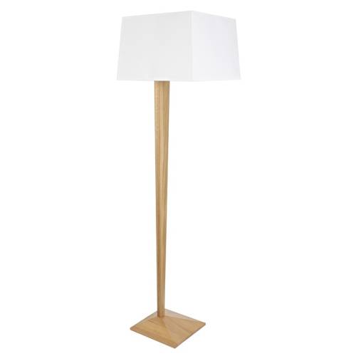 Lampadaire Tétra Frêne - déco en bois massif