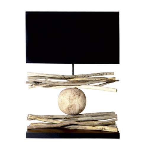 Lampe Mikado Bois Flotté - Exotique