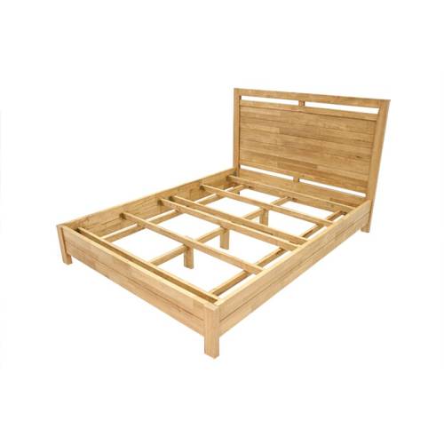 Lit Bois Massif Clair 160 Broadway - Contemporain