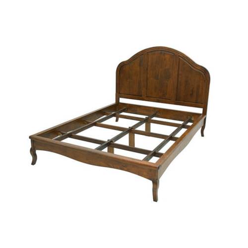 Lit Vintage Bois Massif Romance - Classique chic
