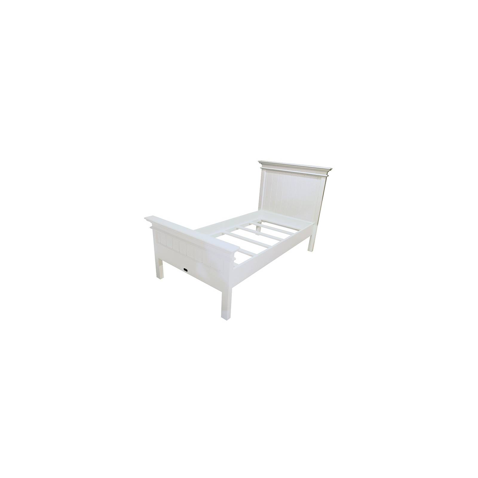 Lit 90 Torini Acajou - meuble bois massif