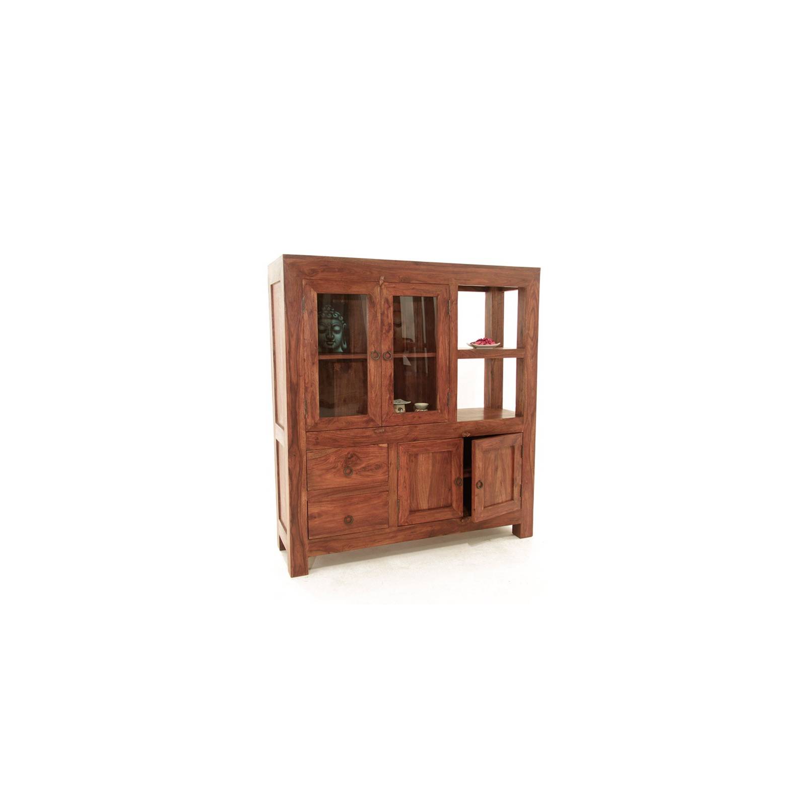 Meuble De Rangement Palissandre Zen - meubles bois exotique
