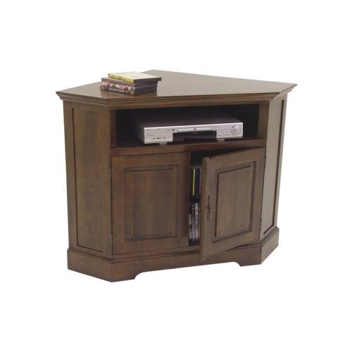 Meuble TV D'angle Bois Massif Country - Classique chic